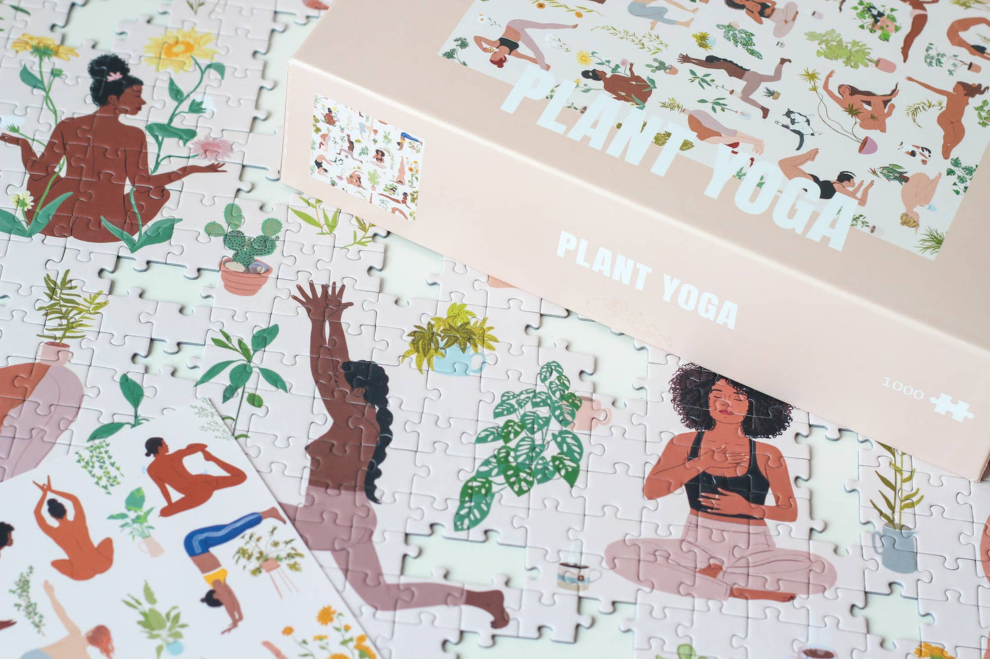 Puzzle Planta Yoga 1000 peças