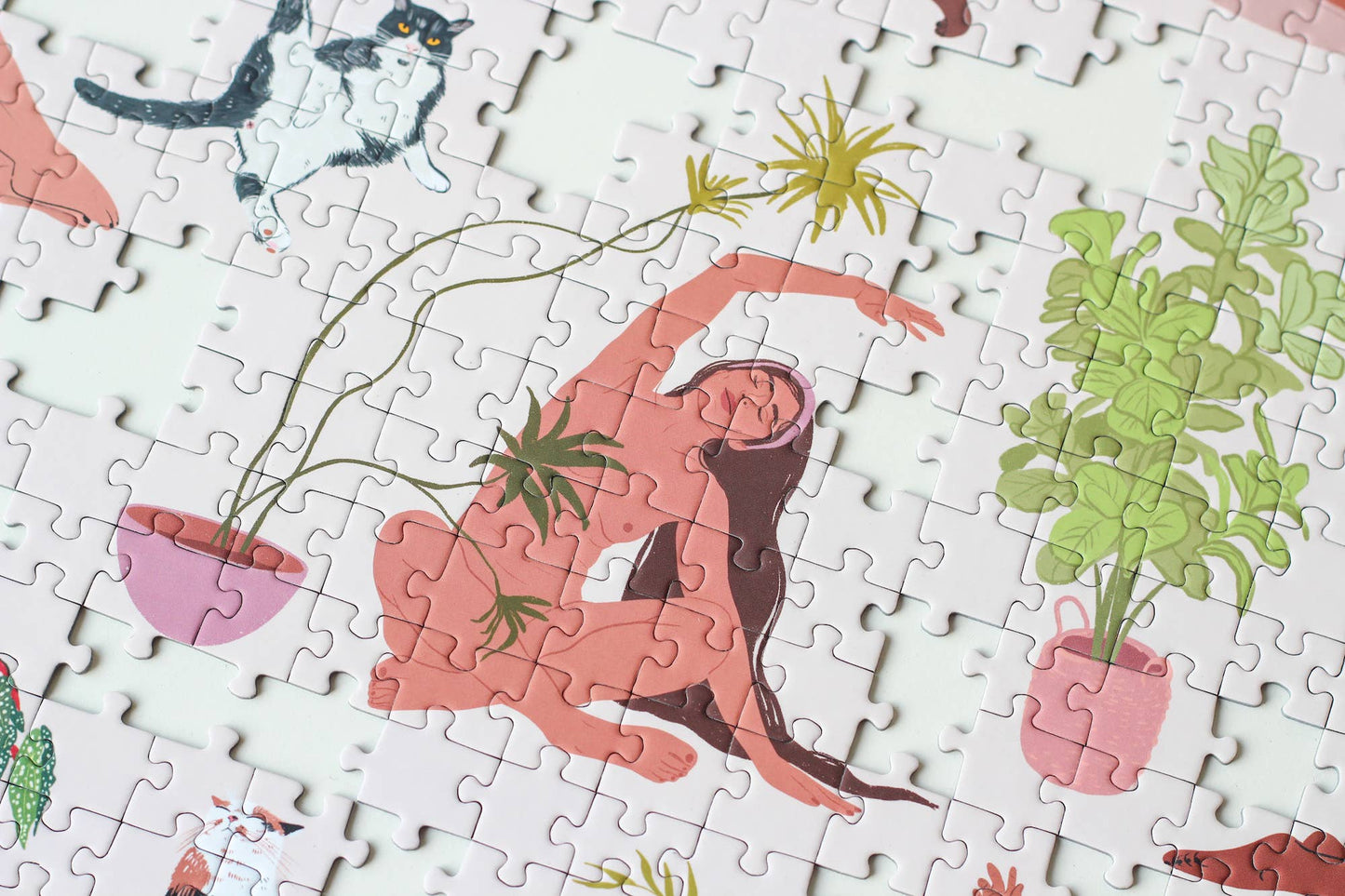Puzzle Planta Yoga 1000 peças