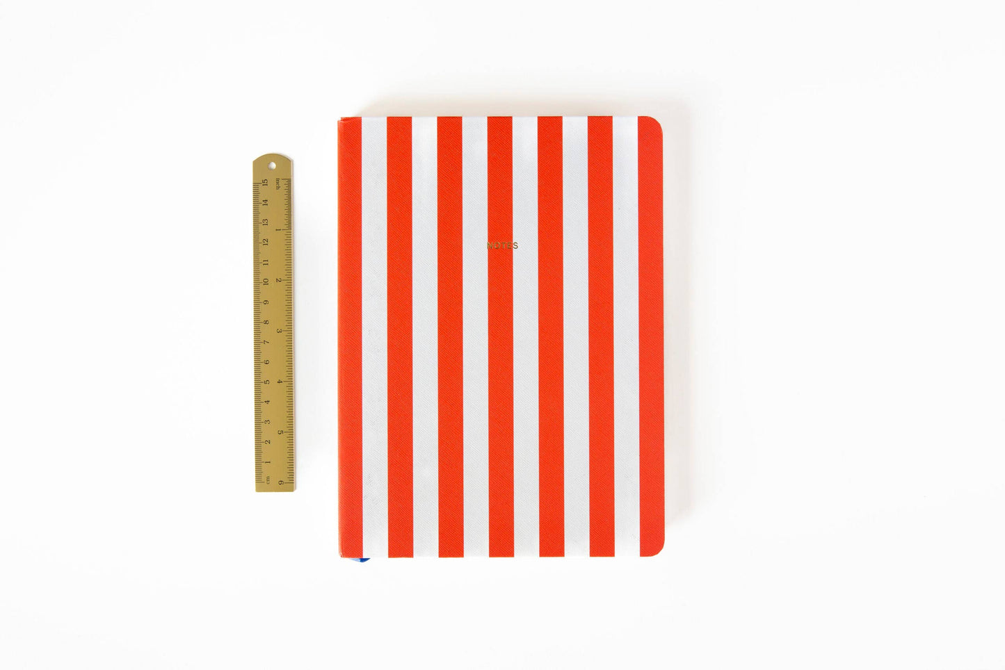 Caderno NOTES Listras Laranja