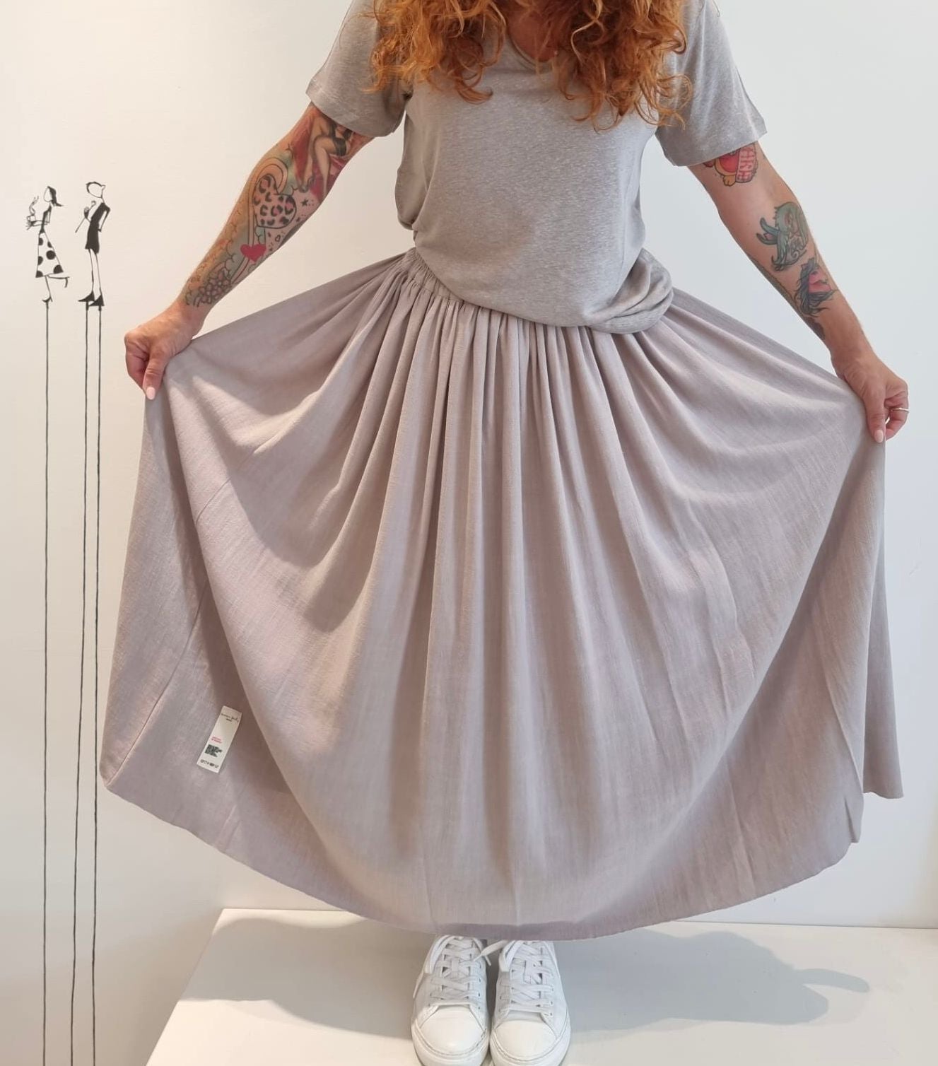 Full Touch Skirt - Human Soul