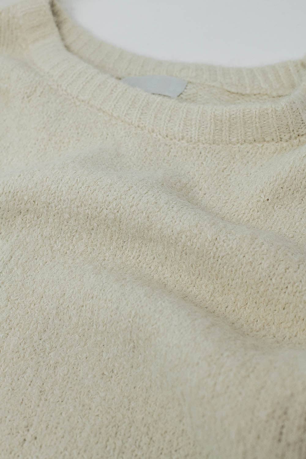 Camisola Malha em Creme