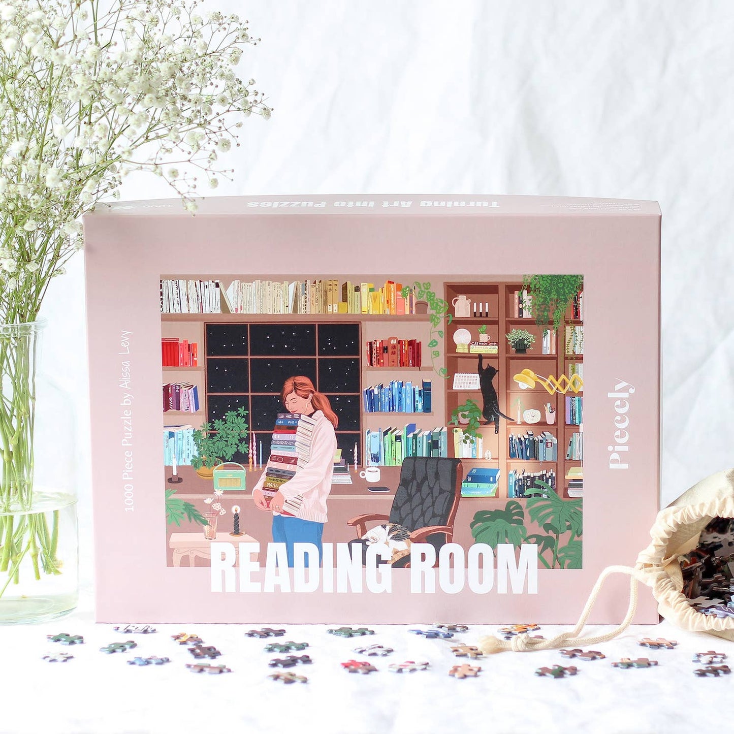 Puzzle da Sala de Leitura 1000 Peças