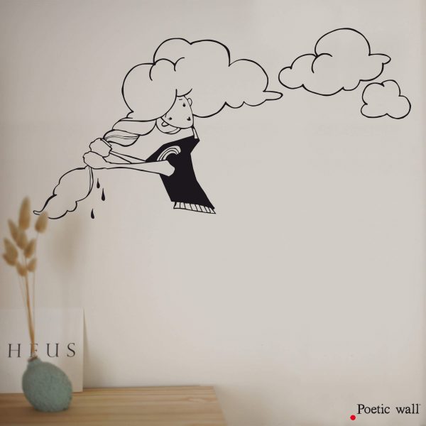 Wall sticker, Rain Nananuage - Poetic Wall
