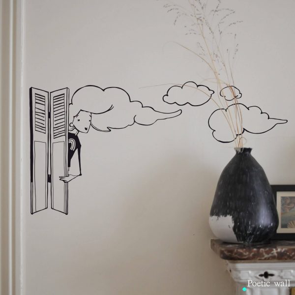 Wall sticker, Blinds Nananuage - Poetic Wall