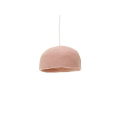 Big Reversible Lampshade Quartz - Pink