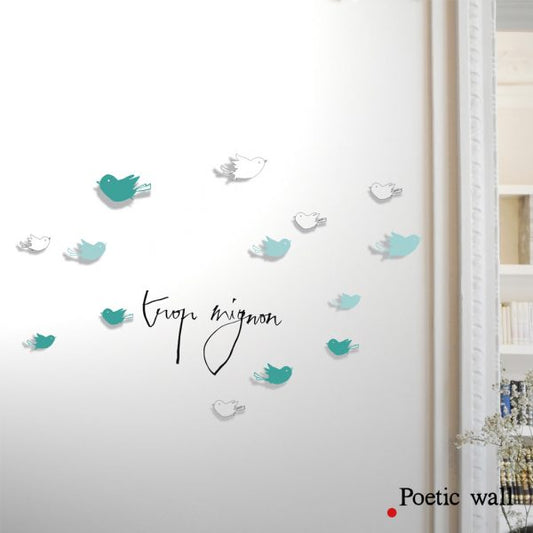 Small Shadows Sticker, Very Beautiful - Poetic Wall