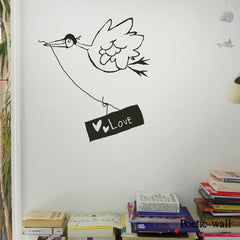 Drawing sticker, The Good News - Poetic Wall